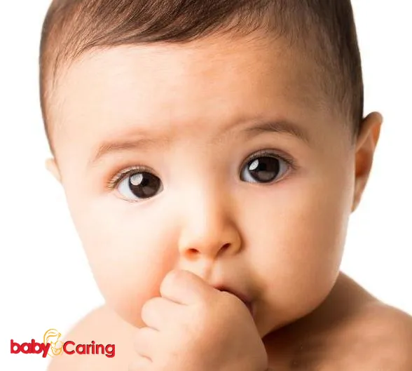 Baby Biting Nails