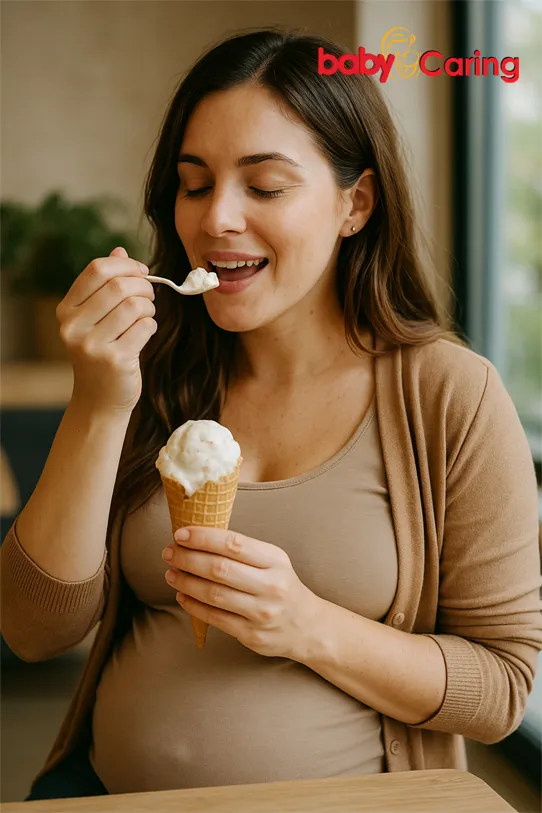 Can pregnant women eat ice cream