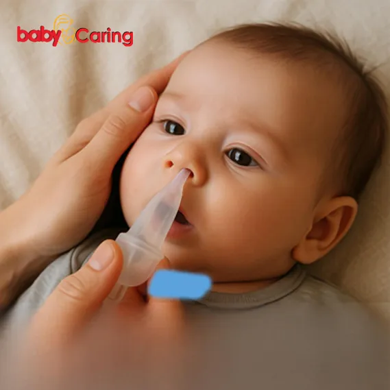 How to clean a baby's nose