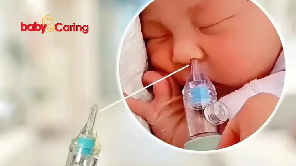 How to clean a baby's nose