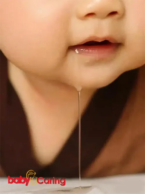 my baby is drooling a lot