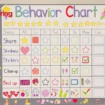 behavior chart for kids