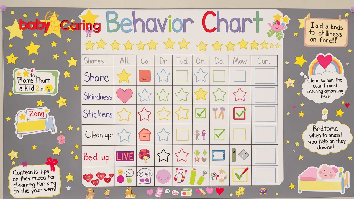 behavior chart for kids